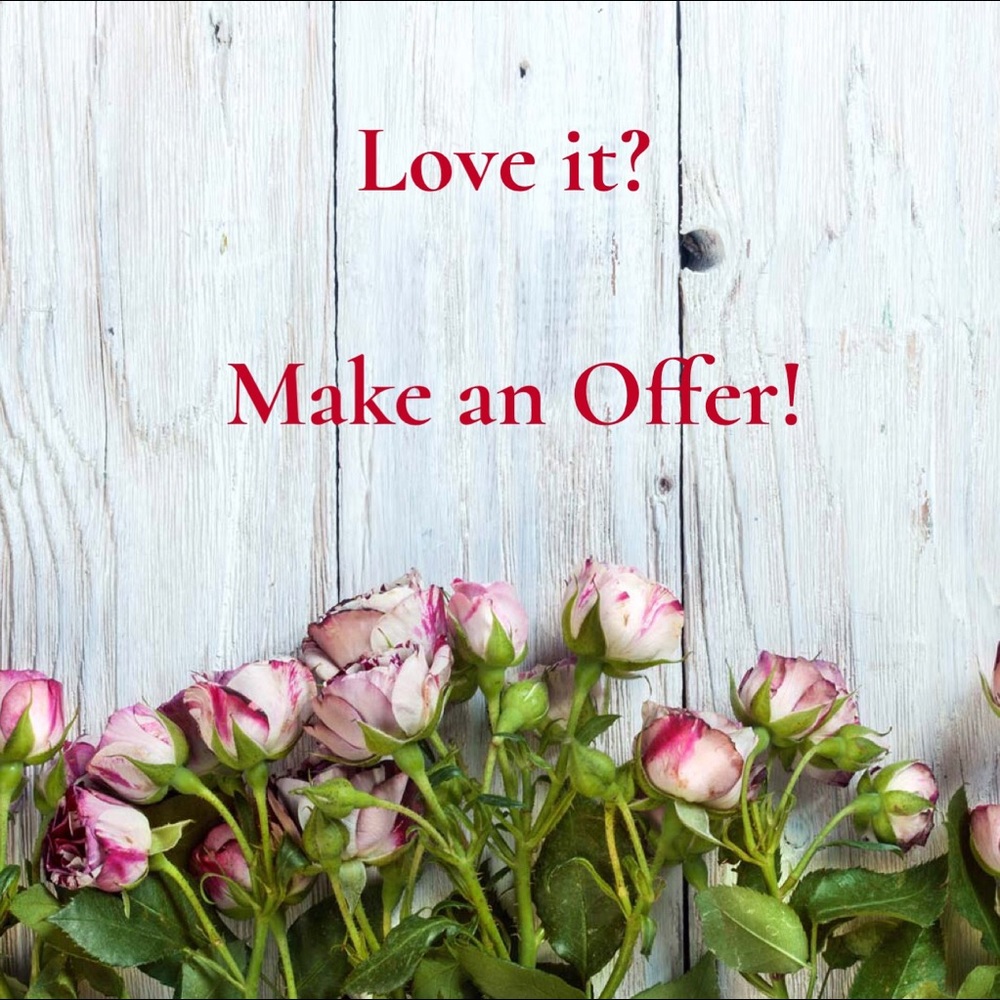 Reasonable Offers Considered!